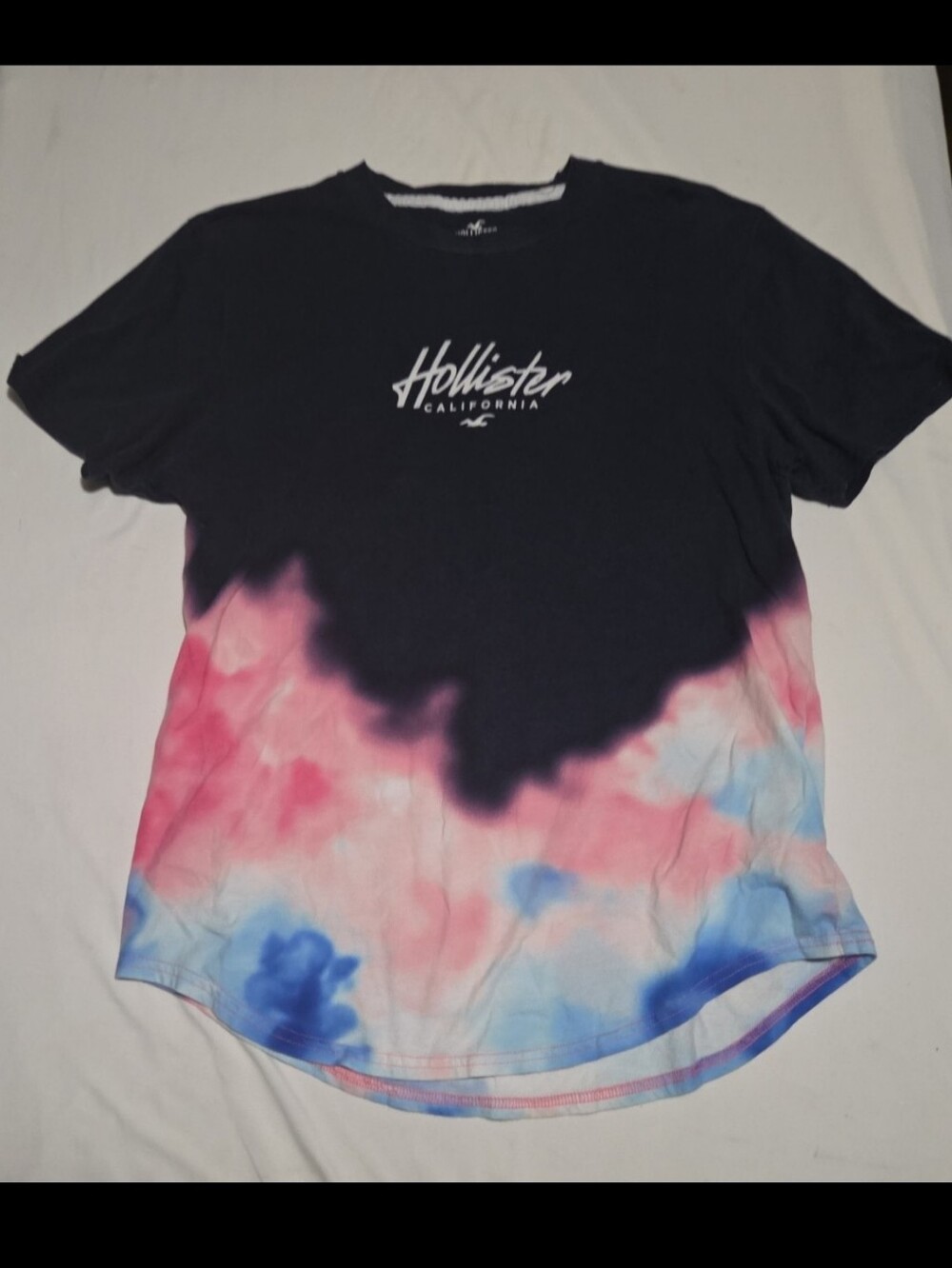 Hollister mens size large tie dye short sleeve shirt #29